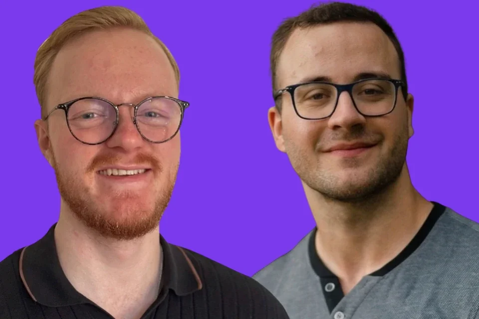 Per Starke und Simon Kröner