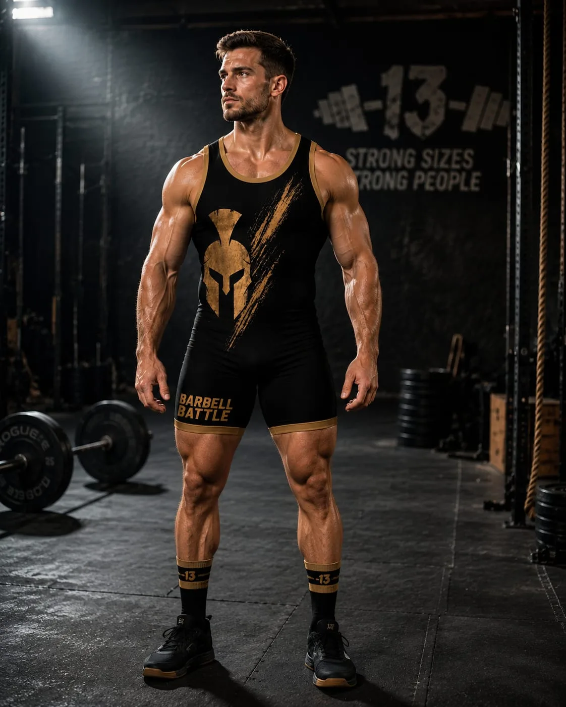 Barbell Battle Singlet